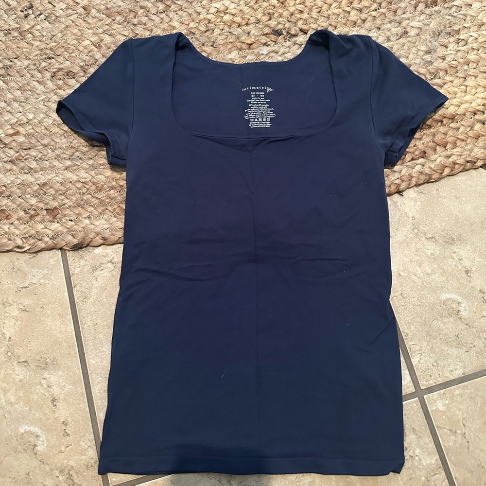 FREE PEOPLE SQUARE NECK TOP